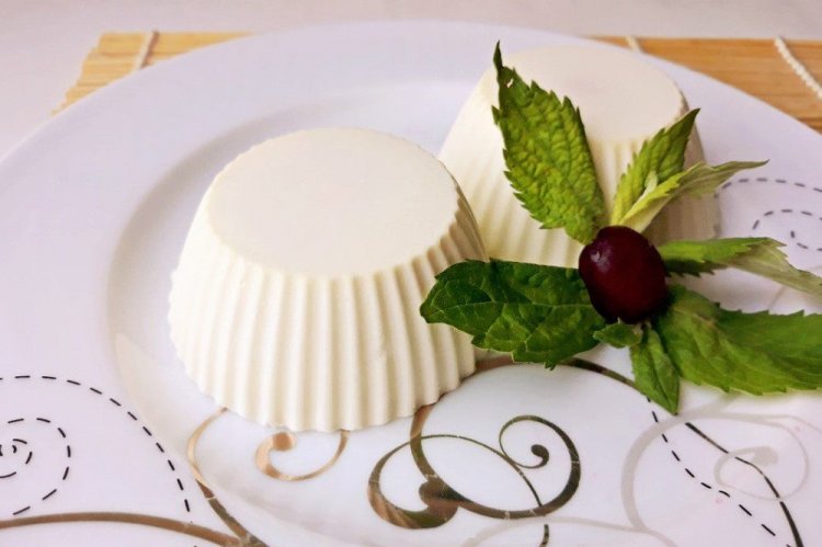 Творожное желе