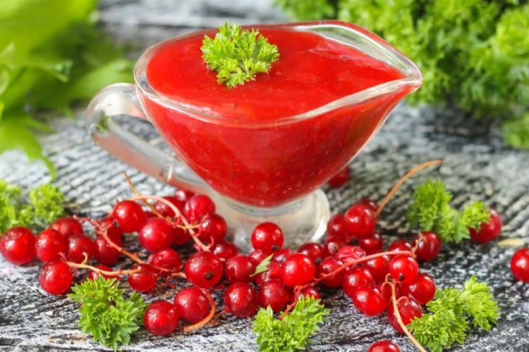 Соус из красной смородины на зиму