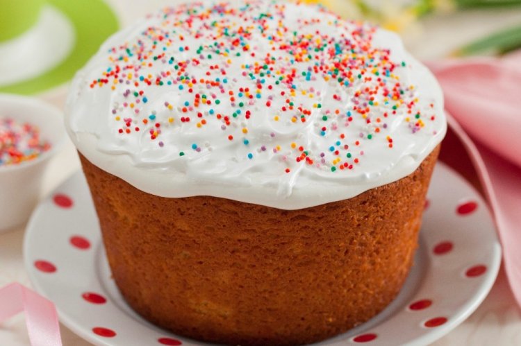 Пасхальный кулич на кефире