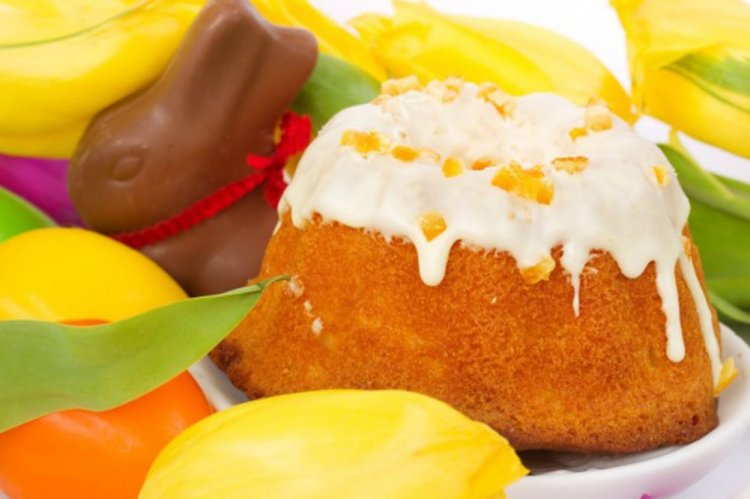 Апельсиновый пасхальный кулич в мультиварке