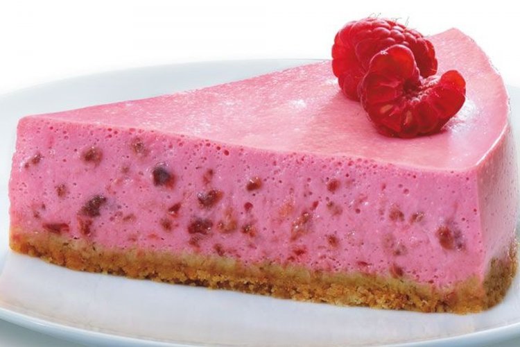 Малиновый чизкейк без выпечки
