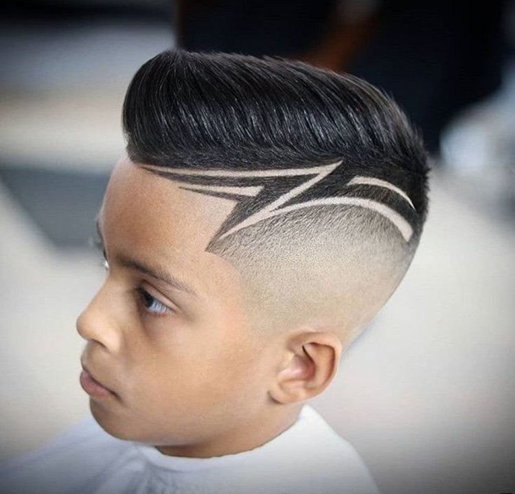 Выбритые узоры