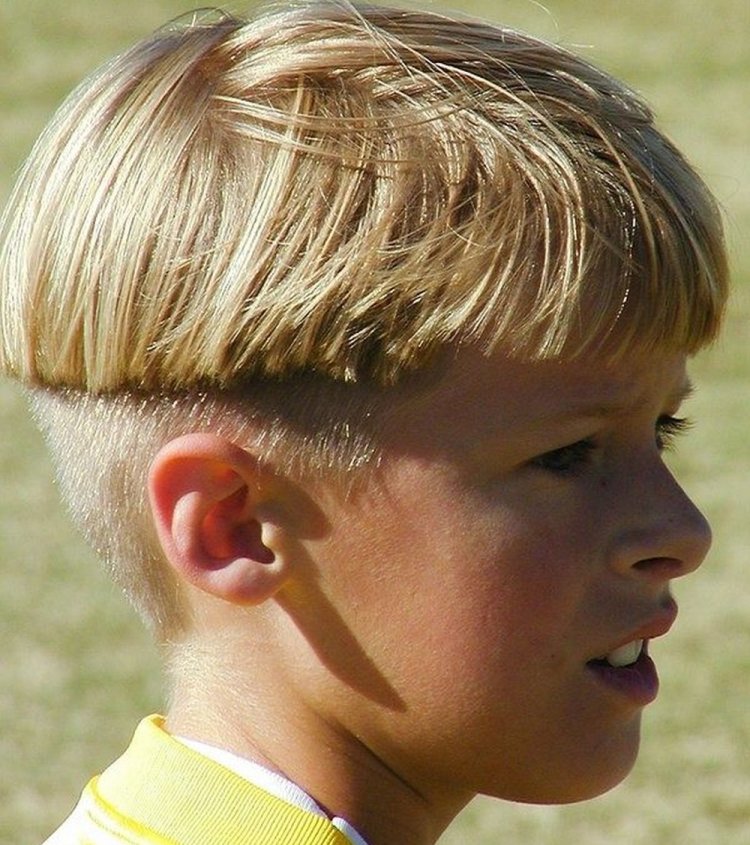 Горшок с короткой челкой