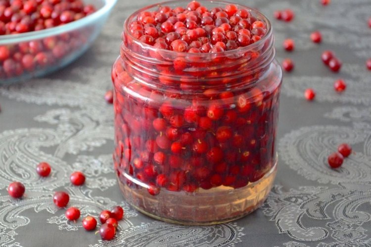 Моченая клюква