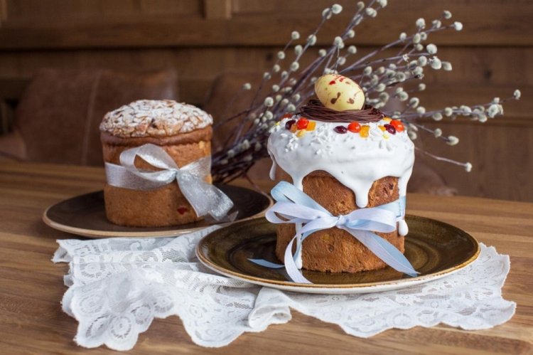 Безглютеновый пасхальный кулич