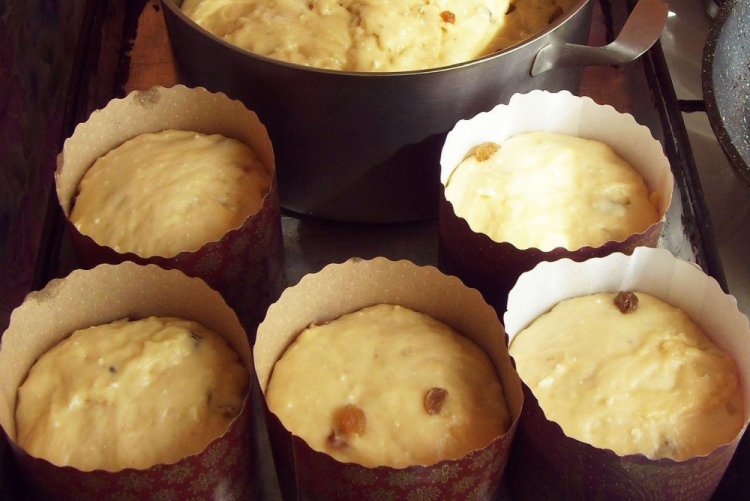 Тесто на сметане для куличей