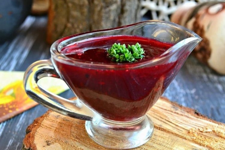 Ткемали из ежевики