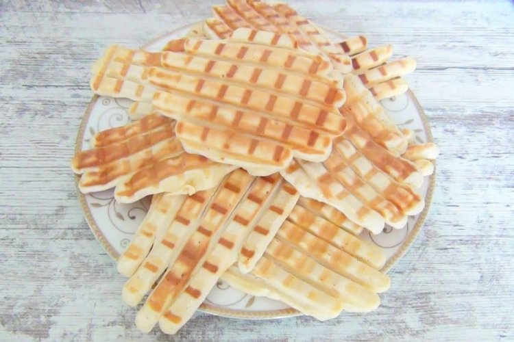 Вафли на сливках