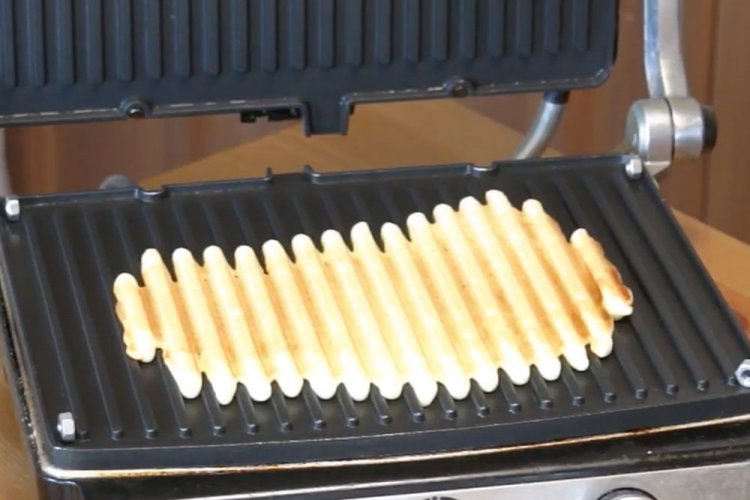 Мягкие вафли на коньяке