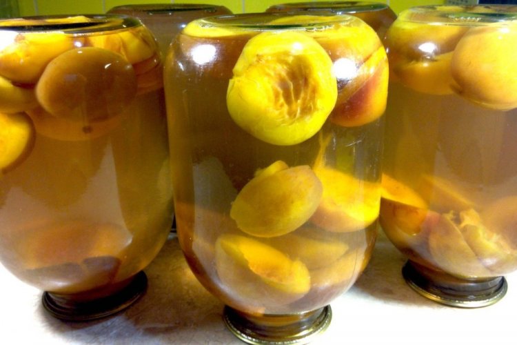 Компот из нектаринов на зиму