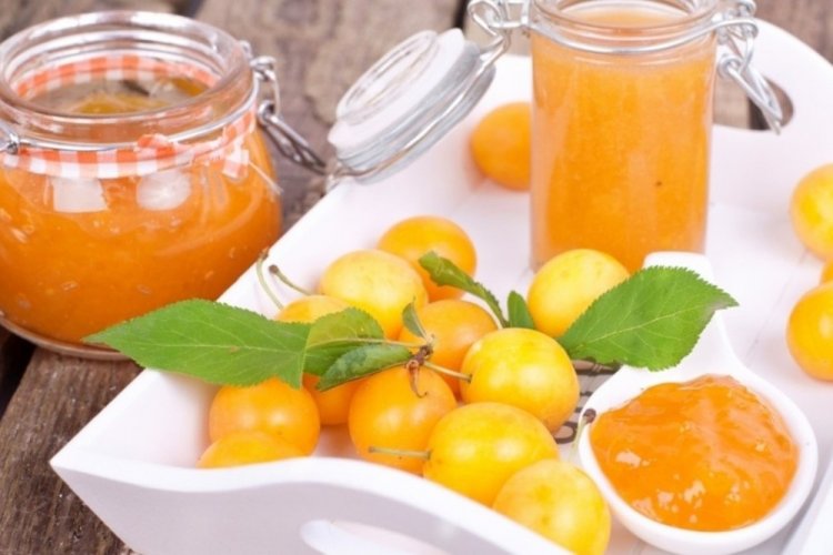 Повидло из желтой алычи на зиму