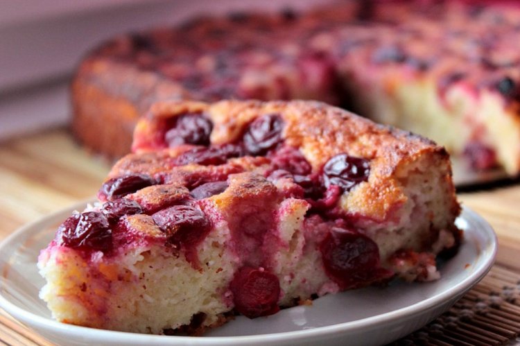 ПП пирог с вишней