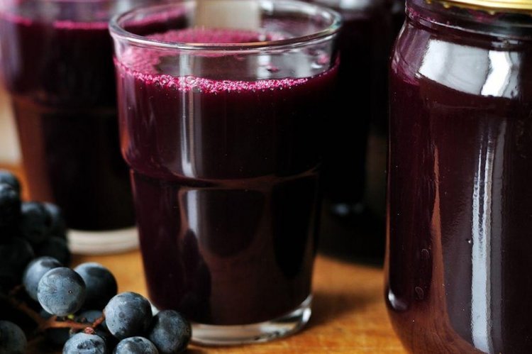Виноградный сок на зиму