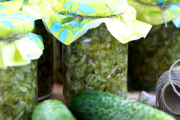 Тертые огурцы на рассольник