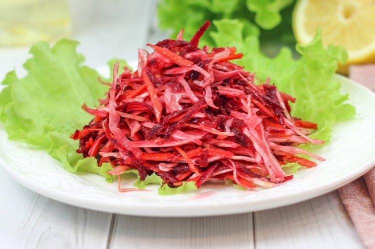 ПП салат Щетка с корнем сельдерея и свеклой