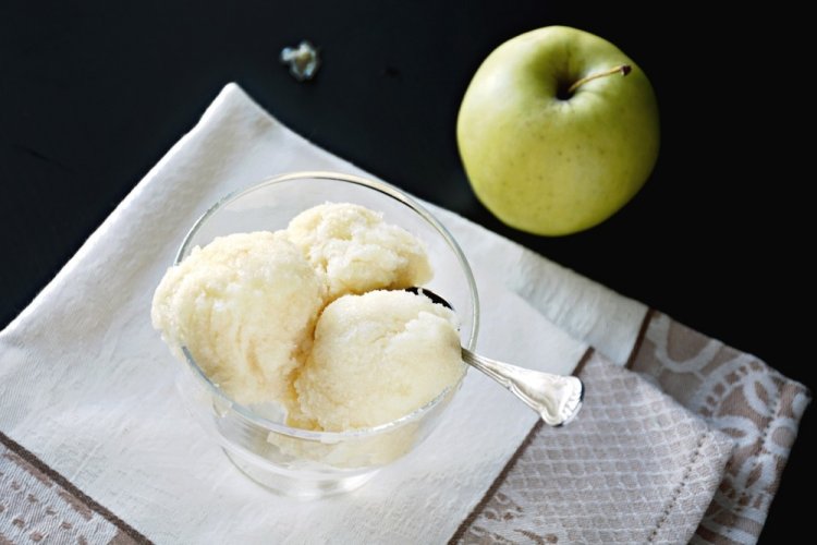 Яблочный сорбет