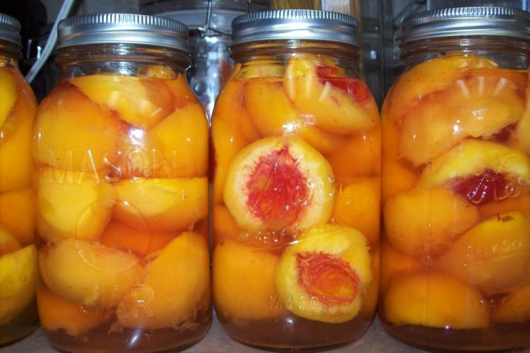 Нектарины с лимоном на зиму