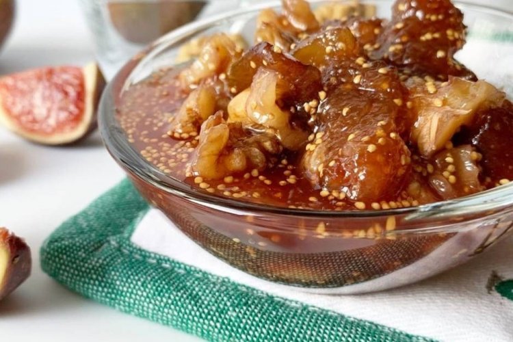 Варенье из инжира с орехами