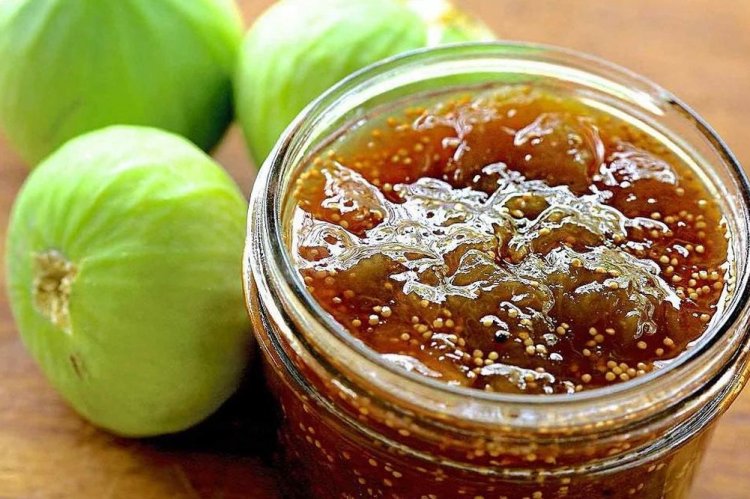 Джем из зеленого инжира на зиму