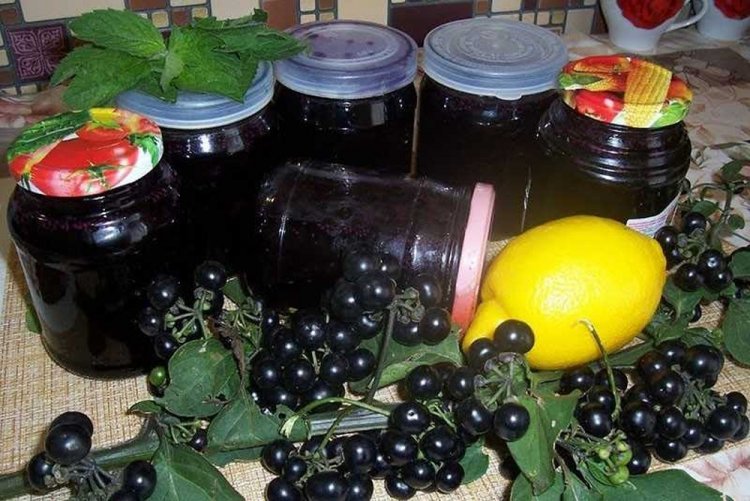 Варенье из паслена с лимоном на зиму