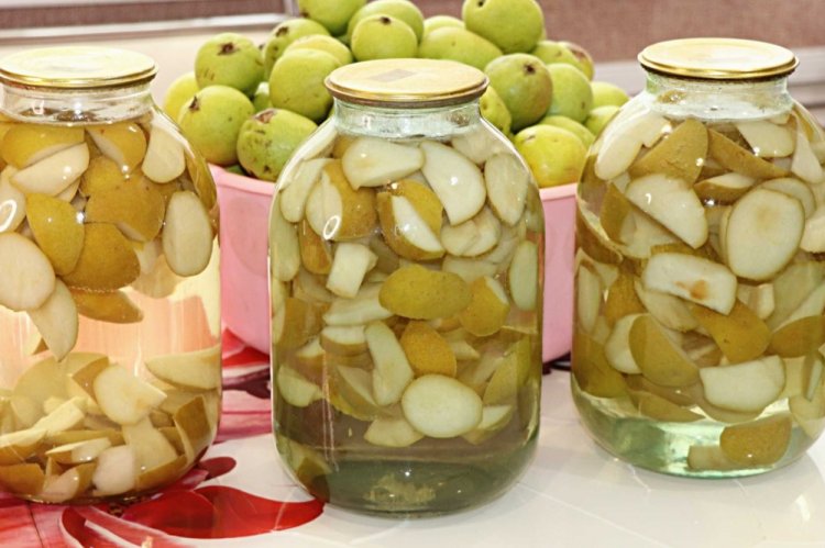 Компот из груши на зиму