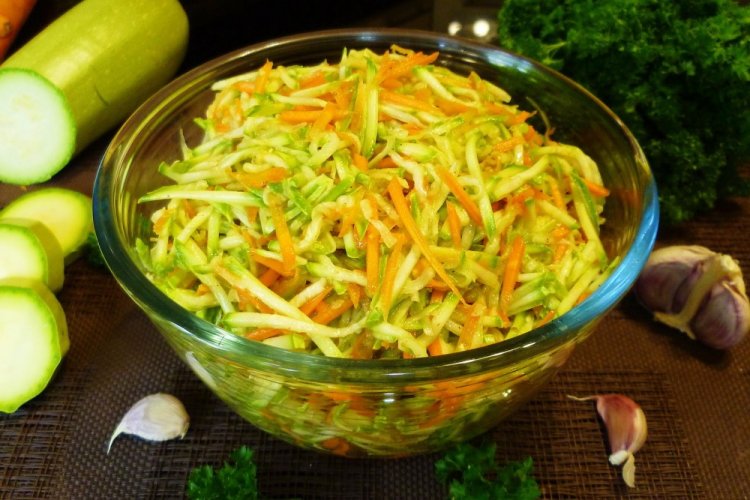 Кабачки по-корейски