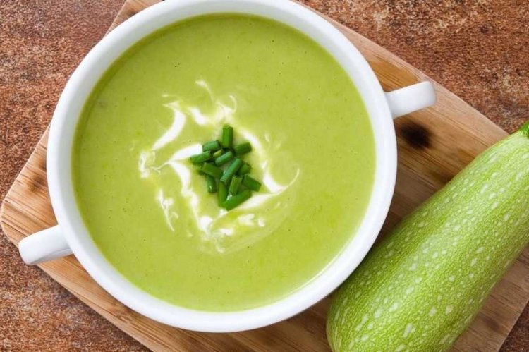 Суп-пюре из кабачков