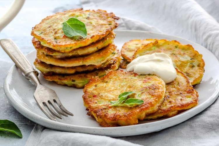 Кабачковые оладьи