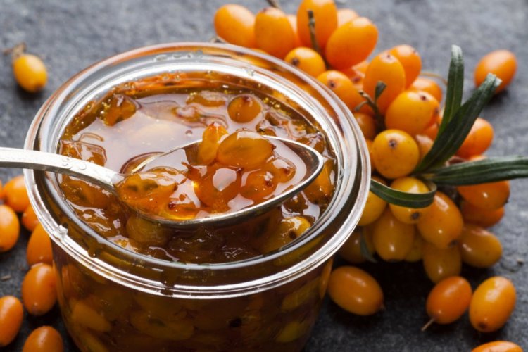 Варенье из облепихи с целыми ягодами