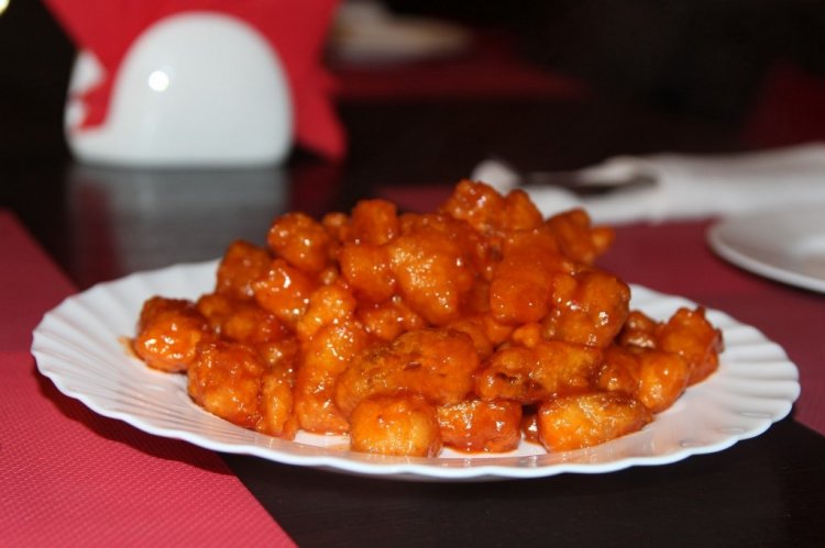 Айва в кисло-сладком соусе