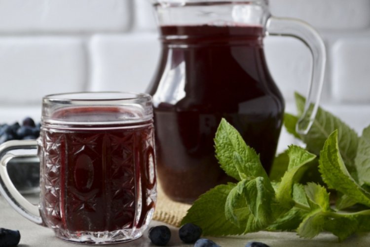 Морс из жимолости