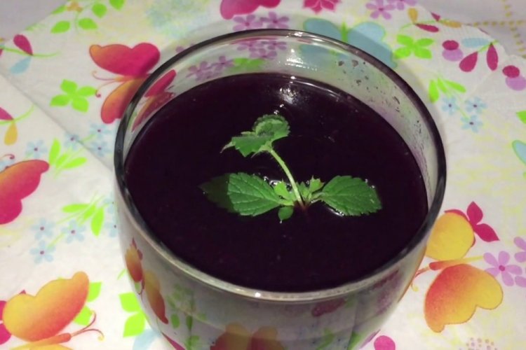 Кисель из жимолости