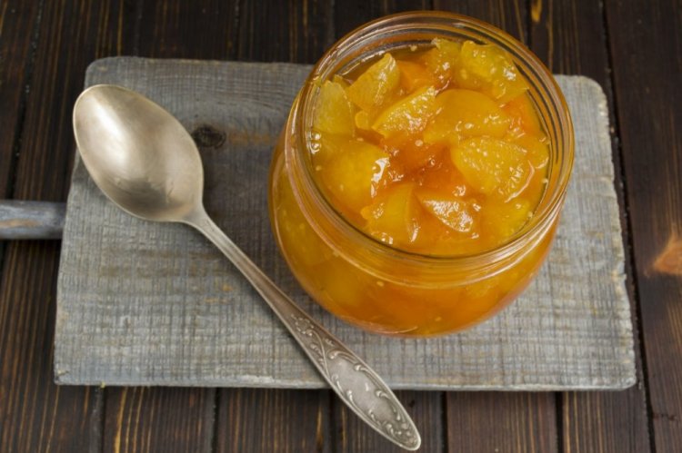 Варенье из тыквы, груш и яблок
