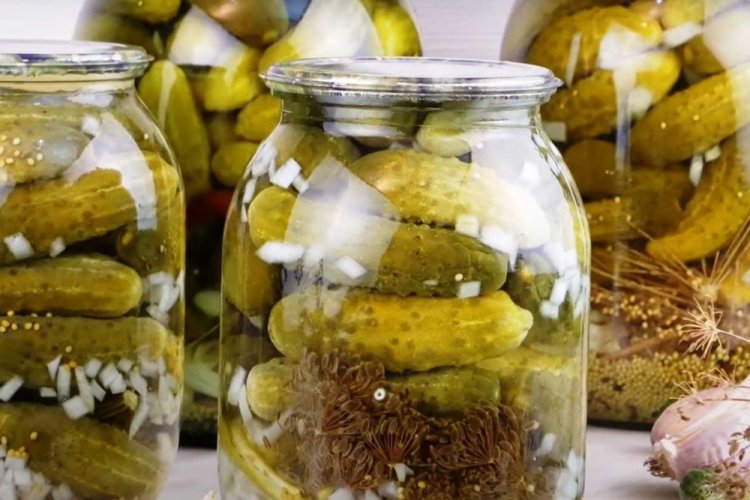 Корнишоны по-французски на зиму