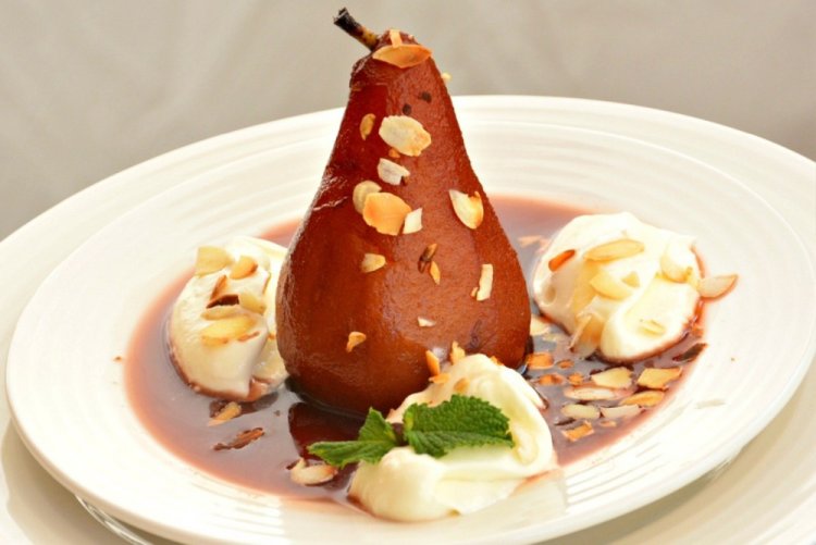 Груши в вине