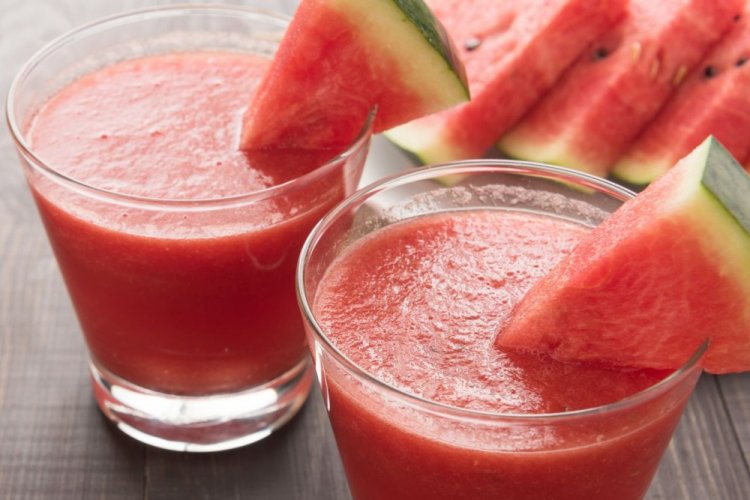 Смузи с арбузом и грейпфрутом