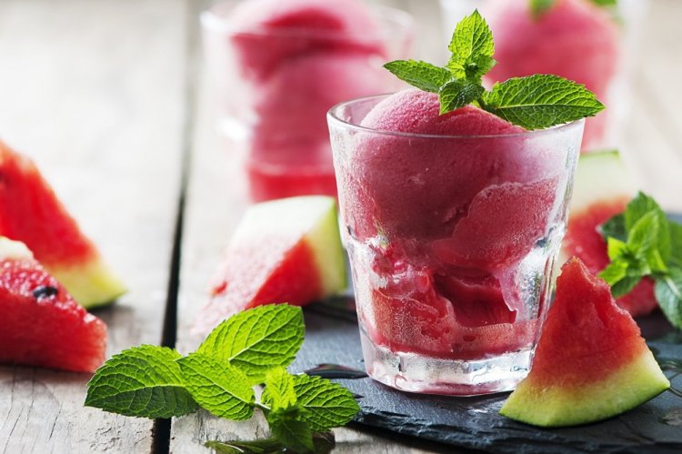 Арбузный сорбет