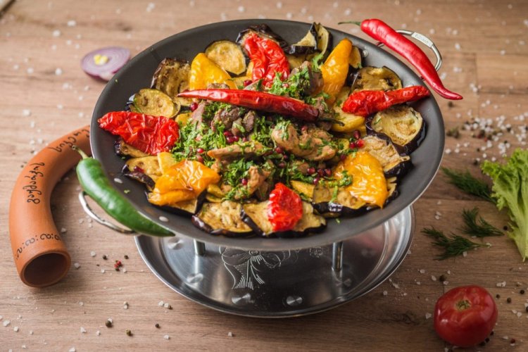 Телятина на садже