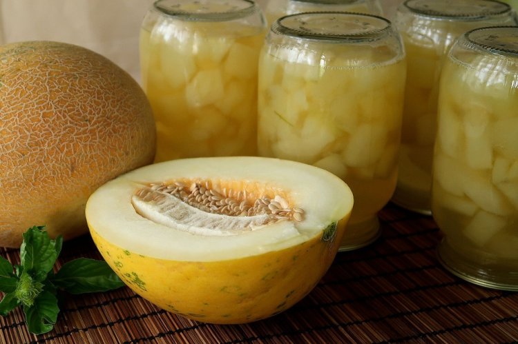 Компот из дыни на зиму