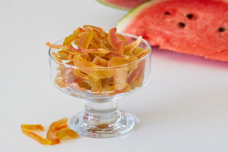 Цукаты из арбузных корок