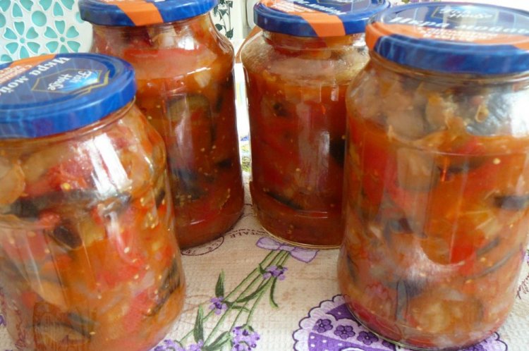 Салат «Десятка» без лука на зиму