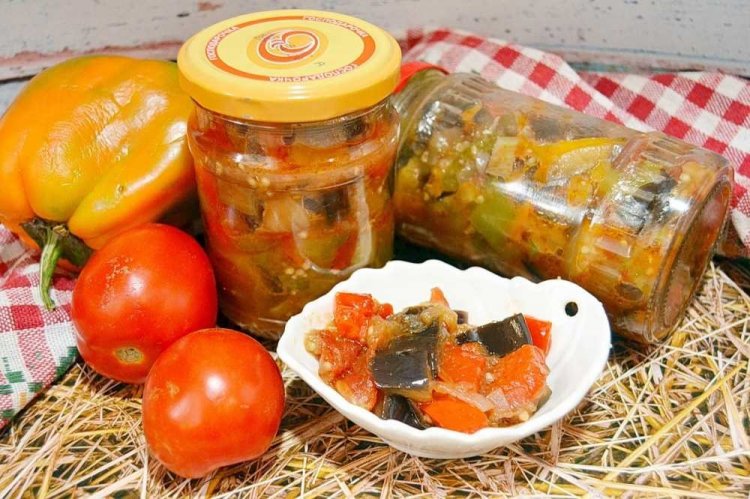 Салат «Десятка» без уксуса на зиму