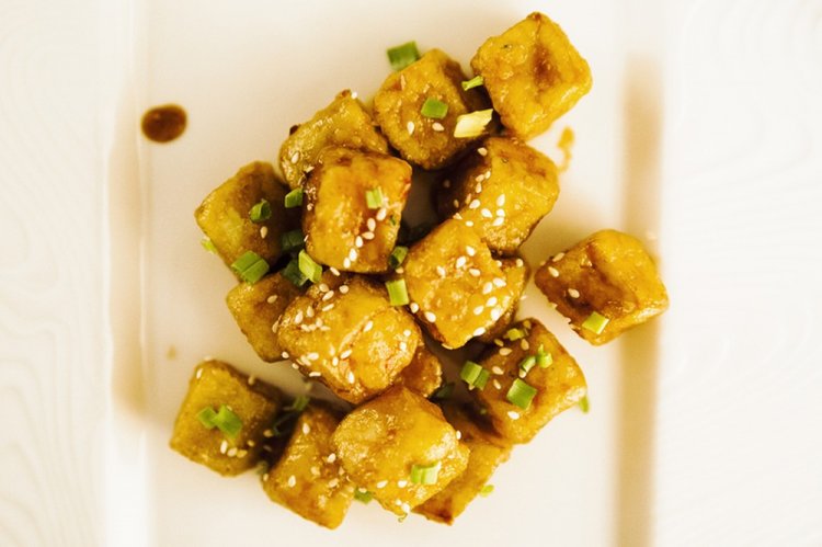 Карамелизованные баклажаны со сливочным маслом