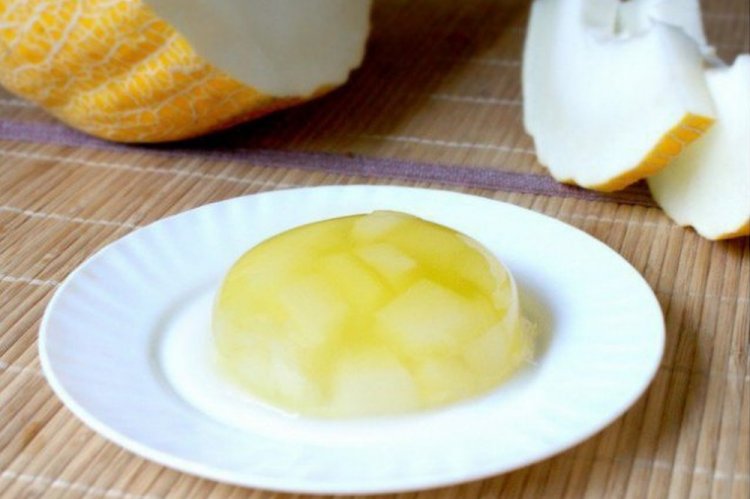 Желе из дыни