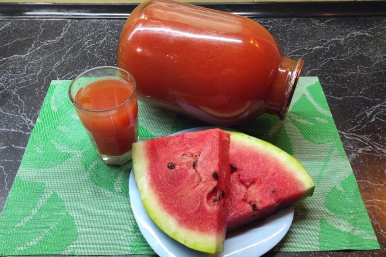 Сок из арбуза на зиму