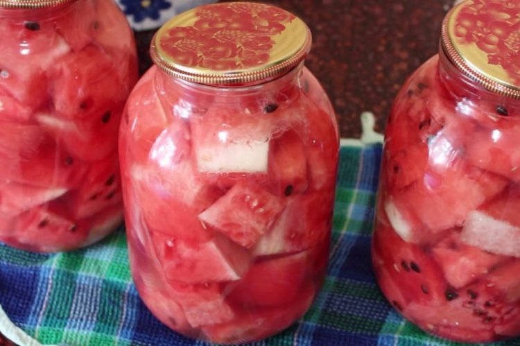 Маринованный арбуз на зиму