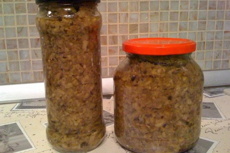 Икра из подосиновиков на зиму