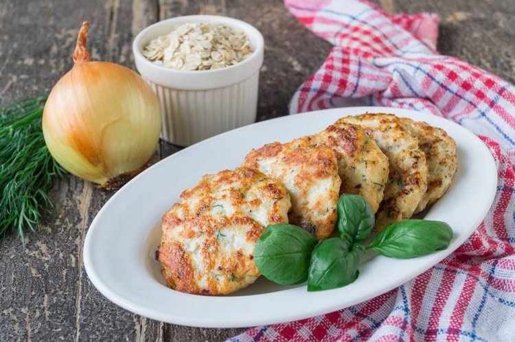 ПП котлеты с овсянкой