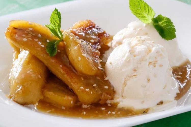 Карамелизованный банан