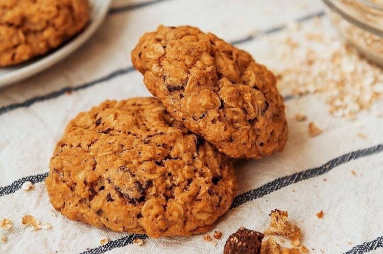 Овсяное печенье с ванилью без выпечки